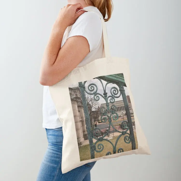 

Columbia University Tote Bag tote bag custom university shopper bag large size bags Eco