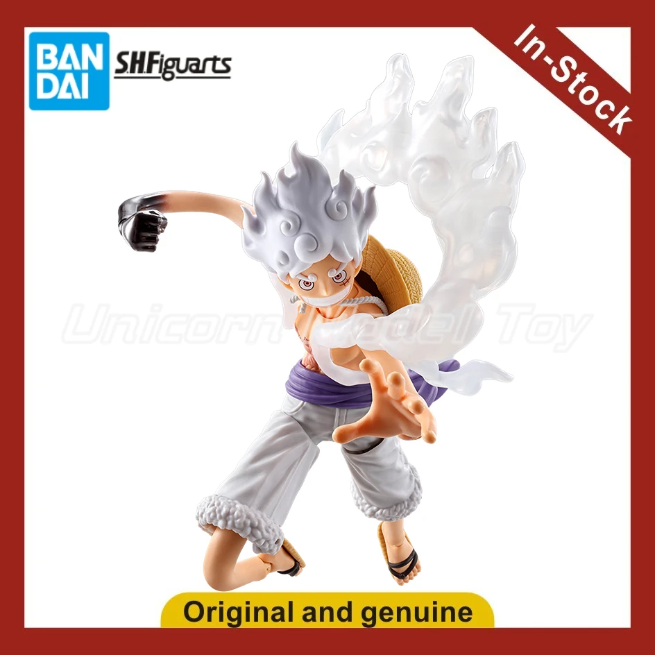 

【UA】BANDAI S.H.Figuarts ONE PIECE Monkey D. Luffy 5th Gear Future Island Action Figure Model Toy Gift