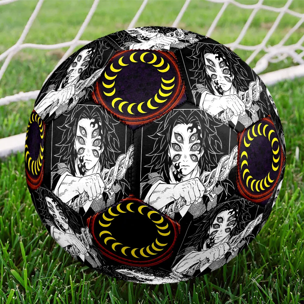 Balón de fútbol Demon Slayer Kimetsu no Yaiba, tamaño 5, balón de entrenamiento, equipo de moda, regalo de cumpleaños HE19, 1 ud.