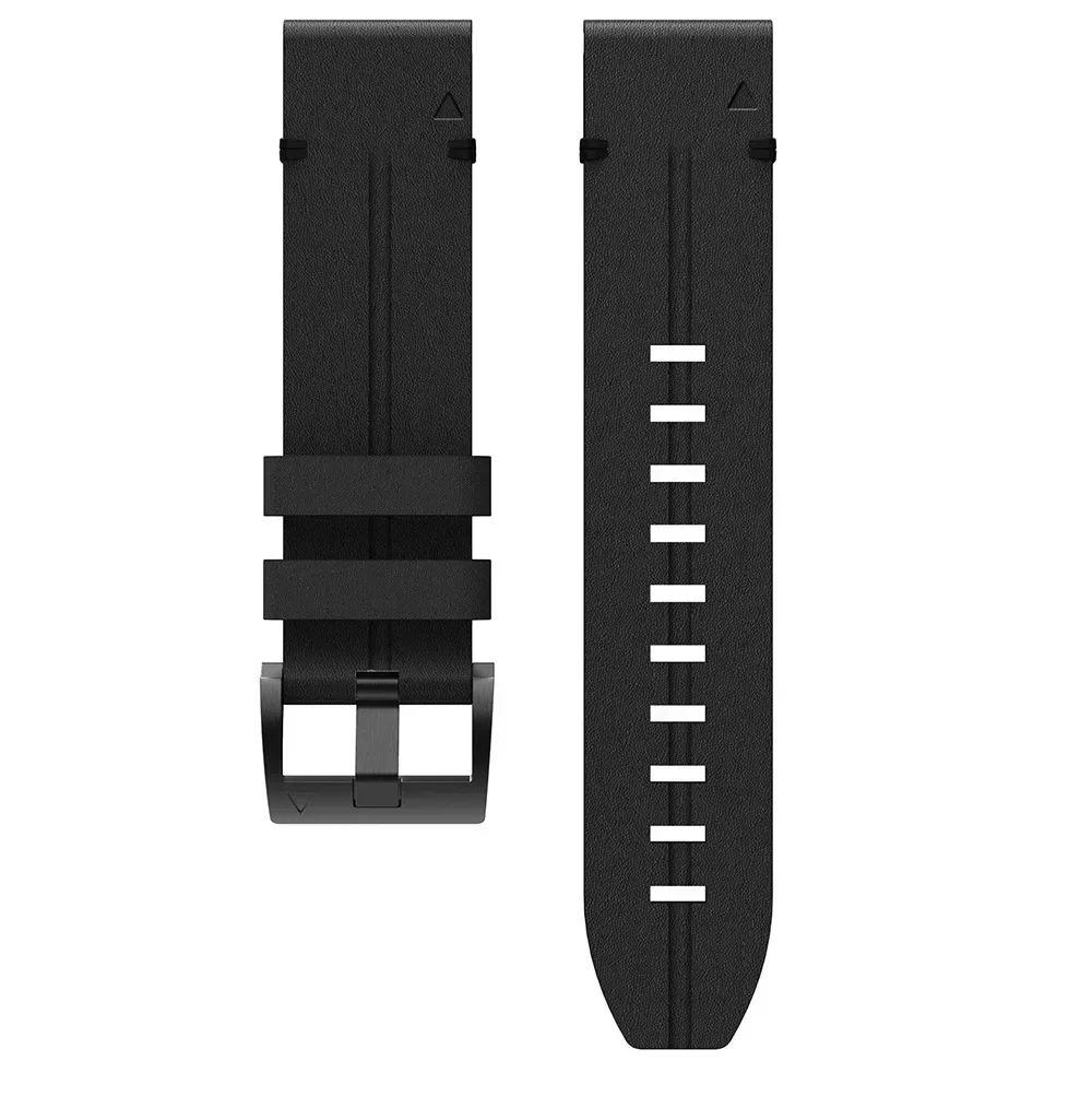 26mm 22mm Smart Watch Band Strap Watch Quick Release Leather Wristband For Garmin Descent Mk3i/Mk2/Mk2i Epix Pro/Gen 2 Fenix 7 6