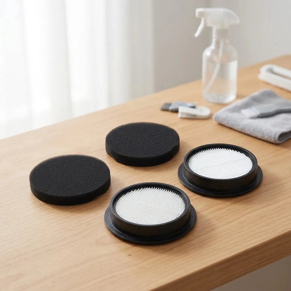 For Klarpul KL003 Vacuum Cleaner Replacement Filter For Washable Reusable Filter for Maintaining Optimal Suction Power 2/4 Units