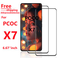 1/4Pcs Tempered Glass Screen Protector for Pocs X7 - Smartphone Protection Suitable for Pocs X7 Series