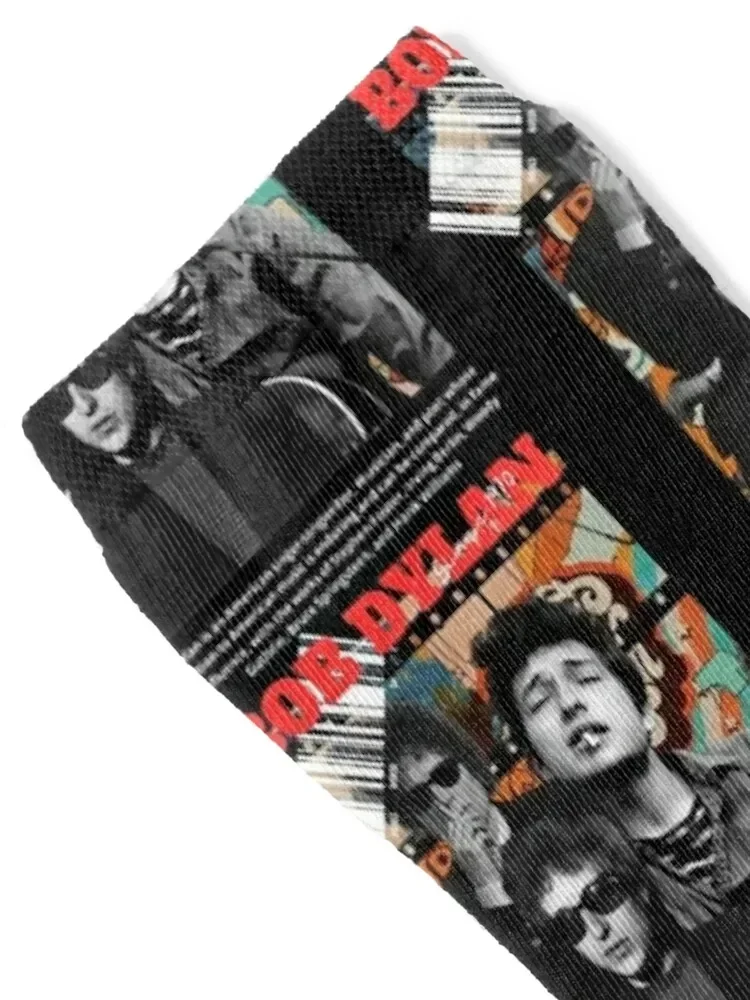 Bob Dylan 70s Vintage Socks Heating sock sheer fashionable kids Men Socks Women's