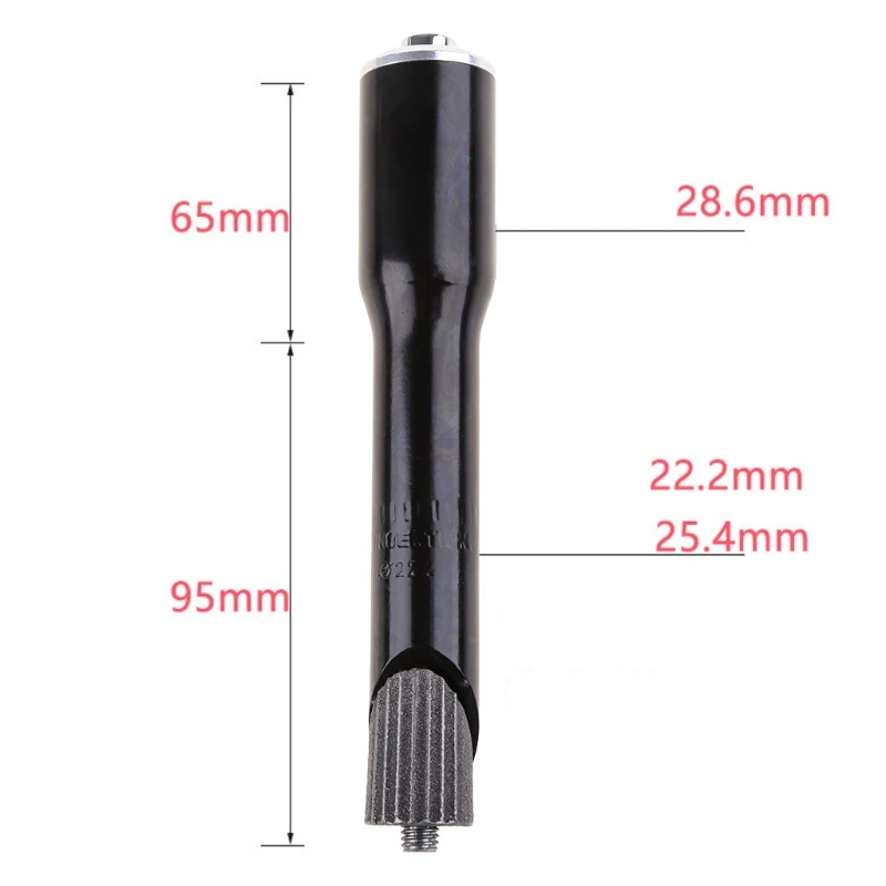 Handlebar Front Fork Stem Aluminum Alloy 22.2mm Adapter Bike Accessories