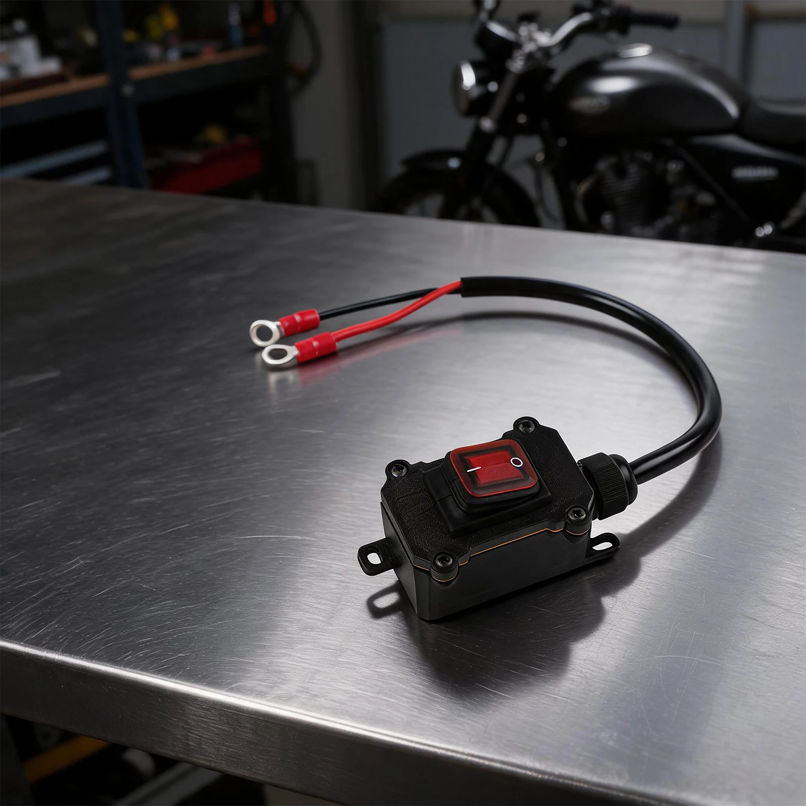 12V 24V DC Motorcycle Battery Disconnect Switch Power Cut Off Switch for Reliable Storage and Maintenance 12V 24V