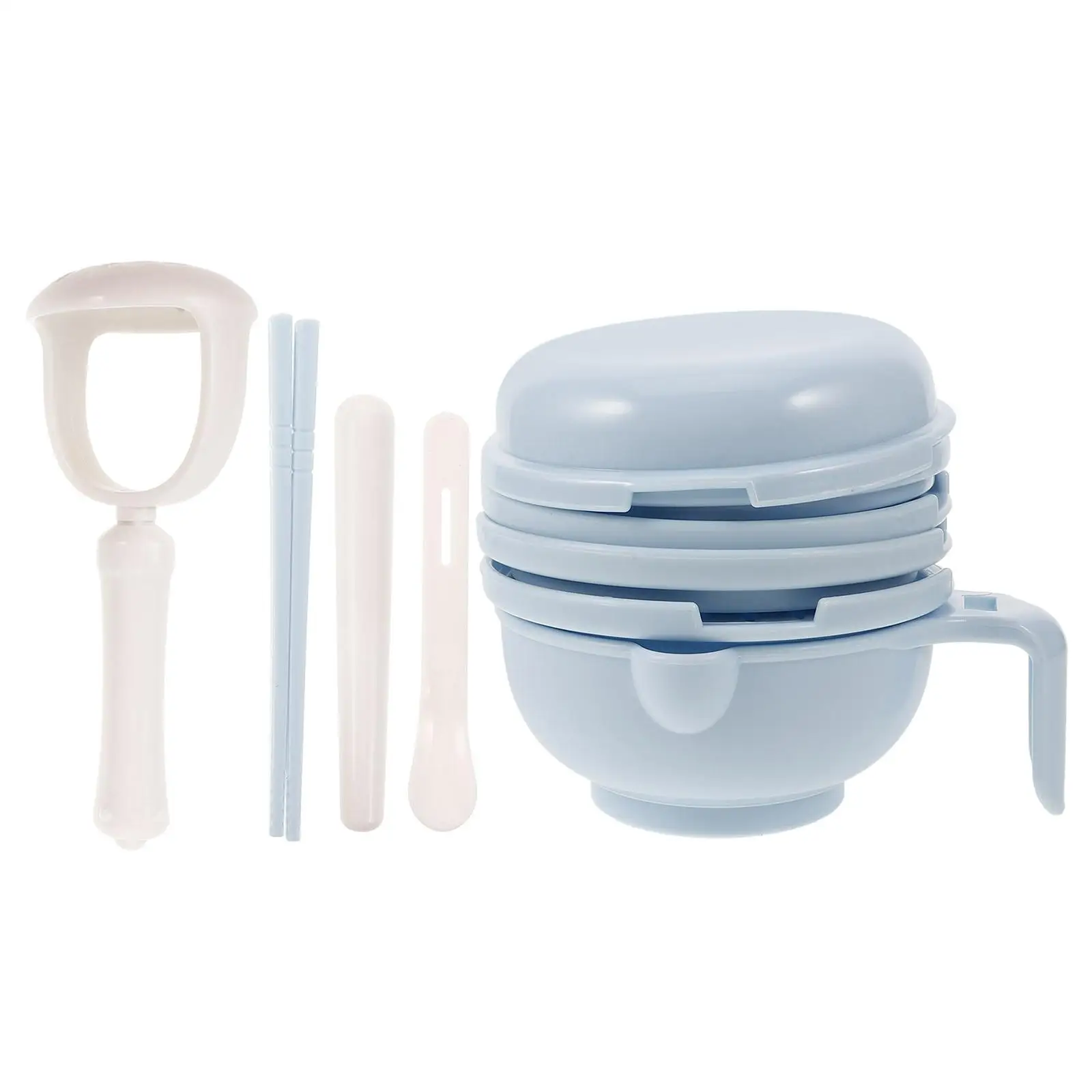 

Baby Food Grinding Bowl Manual Baby Grinder Maker Fruit Vegetable Masher Steamer Blender Toddler Food Bowl Puree Maker Fruits