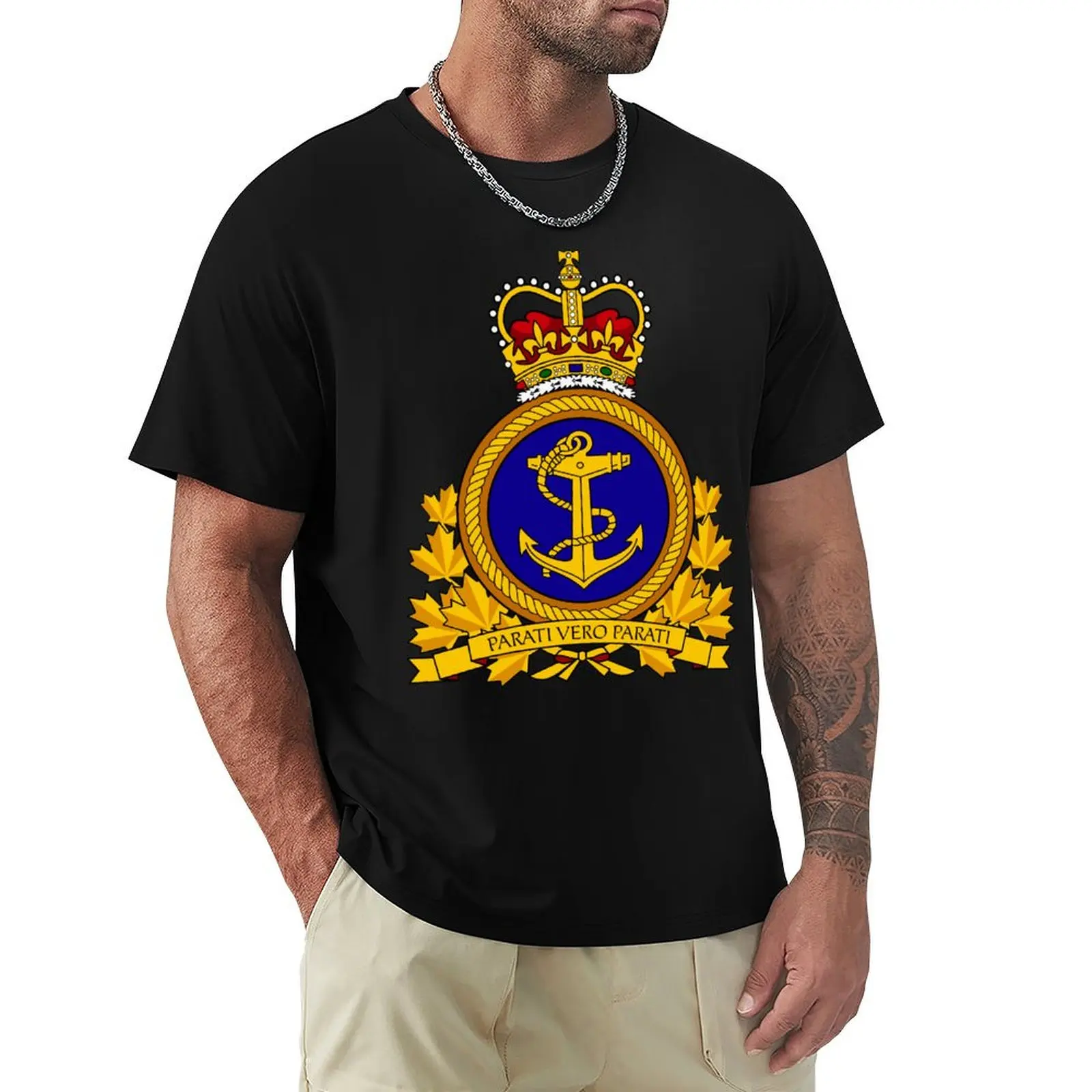 

Royal Canadian Navy - Marine royale canadienne T-Shirt Aesthetic clothing anime tshirt quick drying mens workout shirts
