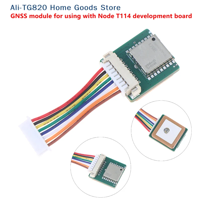 

[TG820]GNSS Module Node T114 V2 GPS Module 3.3V L76K Processor Low Power Consumption Support For Meshtastic