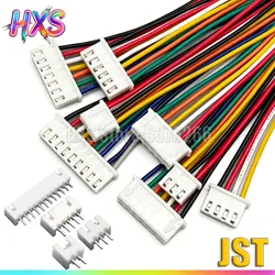 5Sets JST XH2.54  Wire Cable Connector 2.54mm 2/3/4/5/6/7/8/9/10/11/12 Pin Pitch Male Female Plug Socket 20cm Wire Length 26AWG