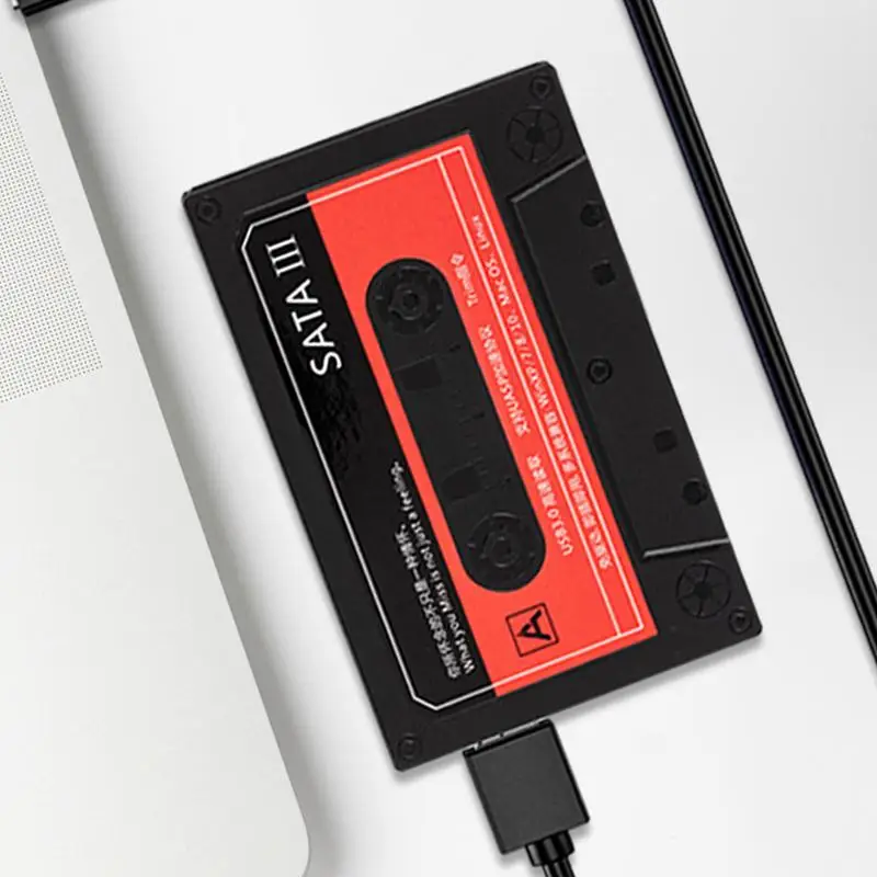 حافظة قرص صلب خارجي للحمل العام ، شكل شريط ، حاوية SSD ، 5 جيجابايت في الثانية ، قارئ USB