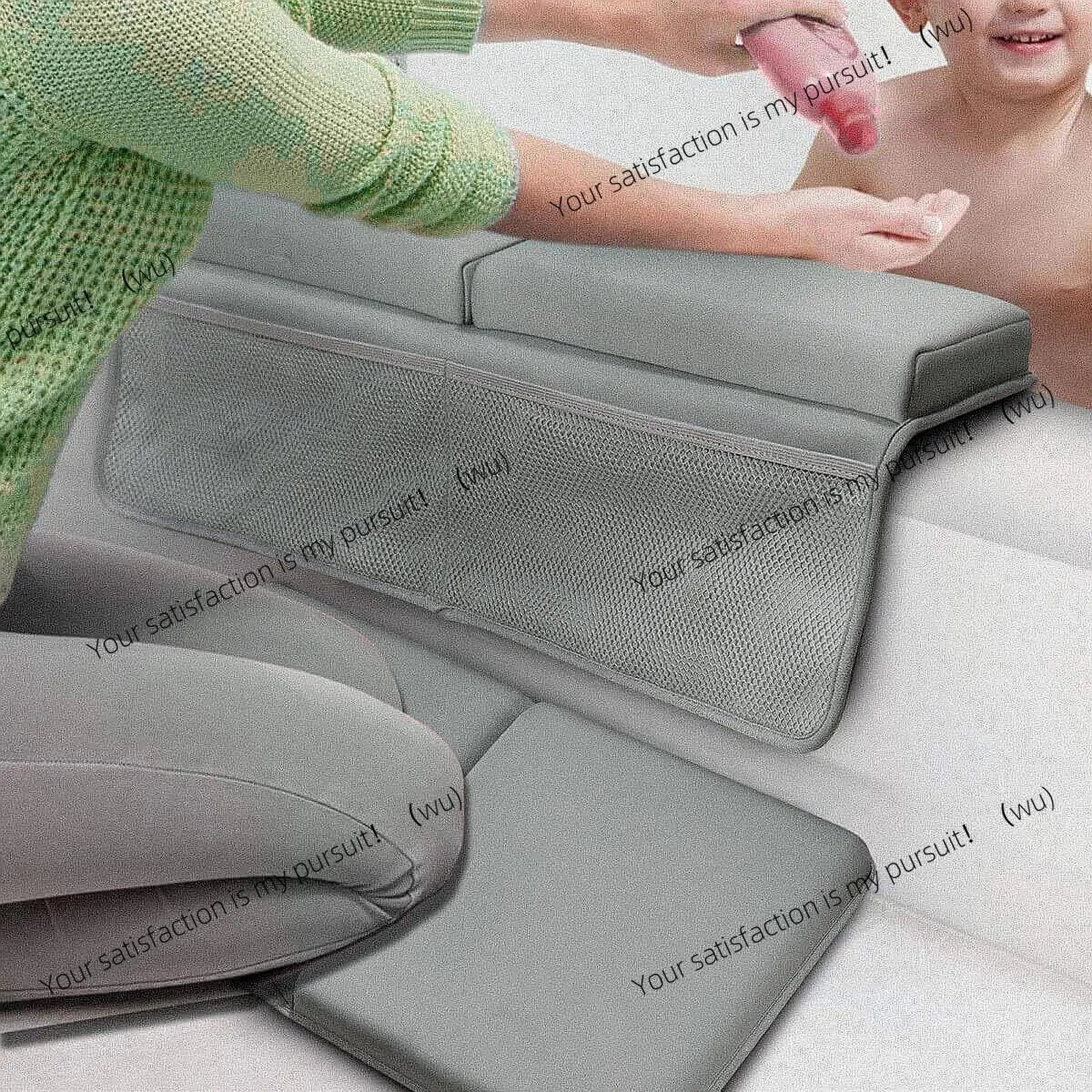 

Наколенники для детской ванны, толстая складная опора для локтей, моющаяся и портативная