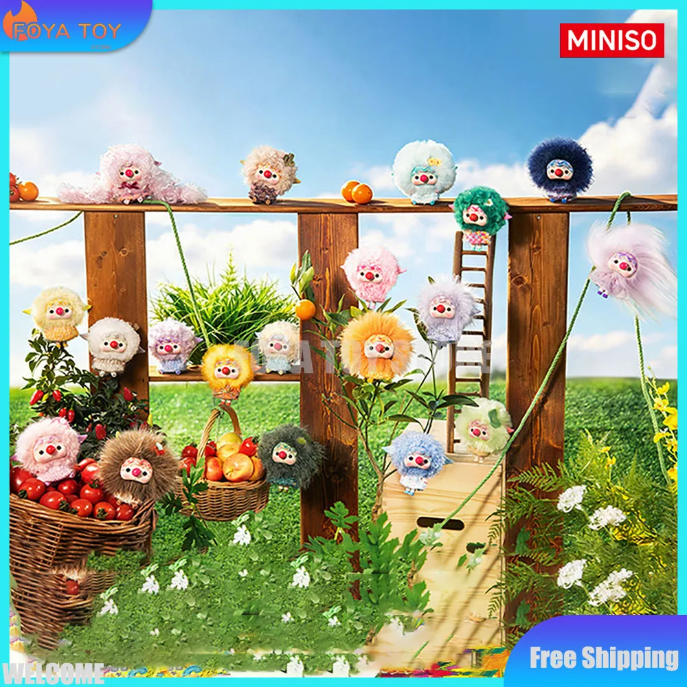 Original MINISO CHOUCHOU Nature Collection Buchserie Blindbox Vinyl-Plüsch-Anhänger-Puppe Anime Mystery Box Überraschungsspielzeug Geschenk