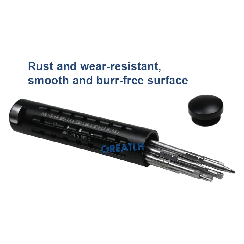 Quick Coupling Handle Screwdrivers Bone Screw Drivers for opedic surgical instruments