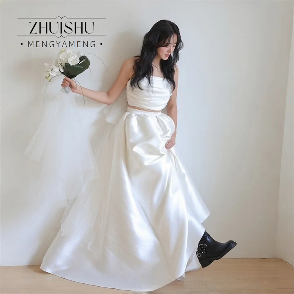 zhuishu-2-pezzi-abito-da-sposa-coreano-senza-spalline-con-pieghe-in-raso-abito-da-sposa-lungo-personalizzato-con-corsetto-per-servizio-fotografico-e-feste