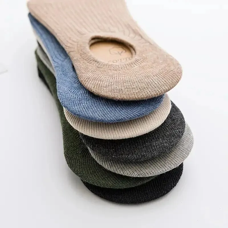 10-Pack Invisible No Show Socks: Breathable, Soft & Durable - Solid Color, Unisex for Spring/Summer