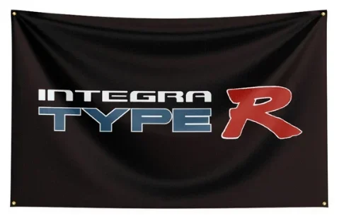 FLAGDOM 90X150CM 3X5FT Typer Flag Polyester Printed Car Banner For Decor