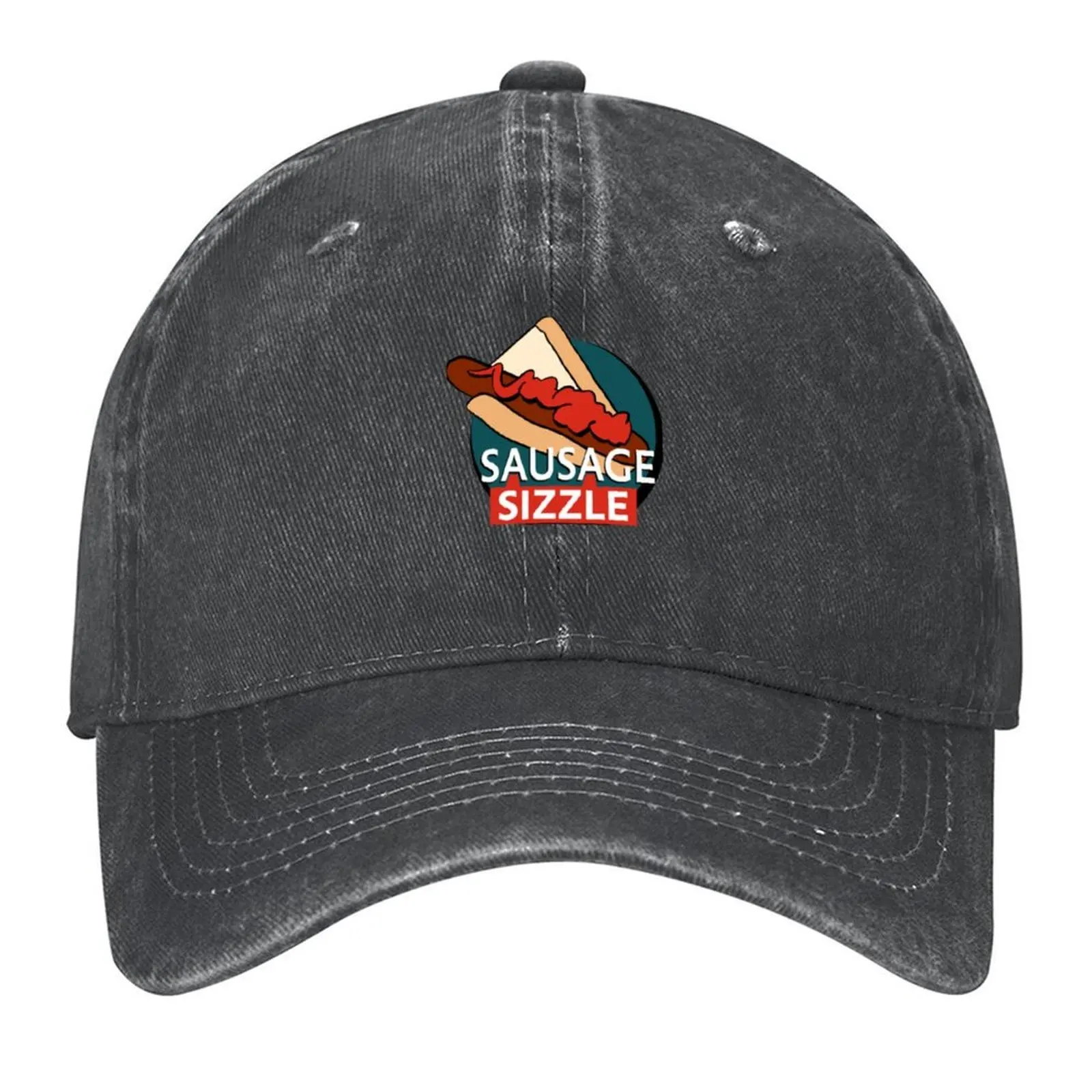 

Bunnings sausage sizzle Baseball Cap Golf Winter hat Thermal Visor Rugby Boy Women's