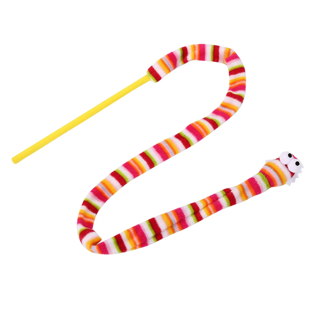 

Cat Toys Interactive Teaser Wand Rainbow Toy for Cats Cat Teaser Wand Cat Teaser Rod