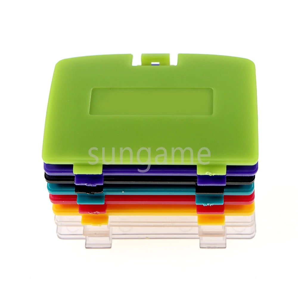 100pcs For Gameboy Color for GBC Battery Cover Lid Door Replacement Back Case