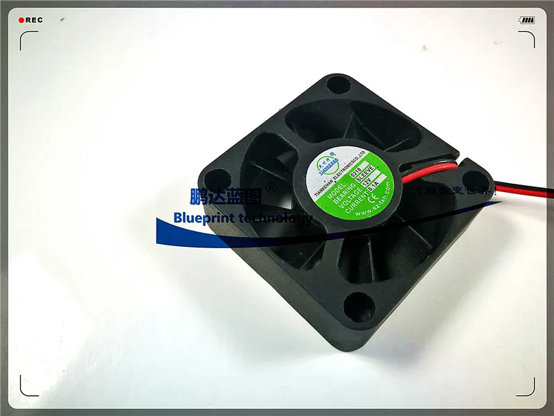 Ventilador de refrigeração Mute DC, 12V Hydro Bearing, 52x52x18mm, 5218, 5, 2cm, Novo