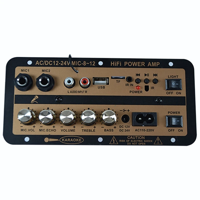 

DC12V/24V 110V-220V 30W Audio Bluetooth Amplifier Board With Optical Subwoofer Audio Amplificador For Home Car-Y41A