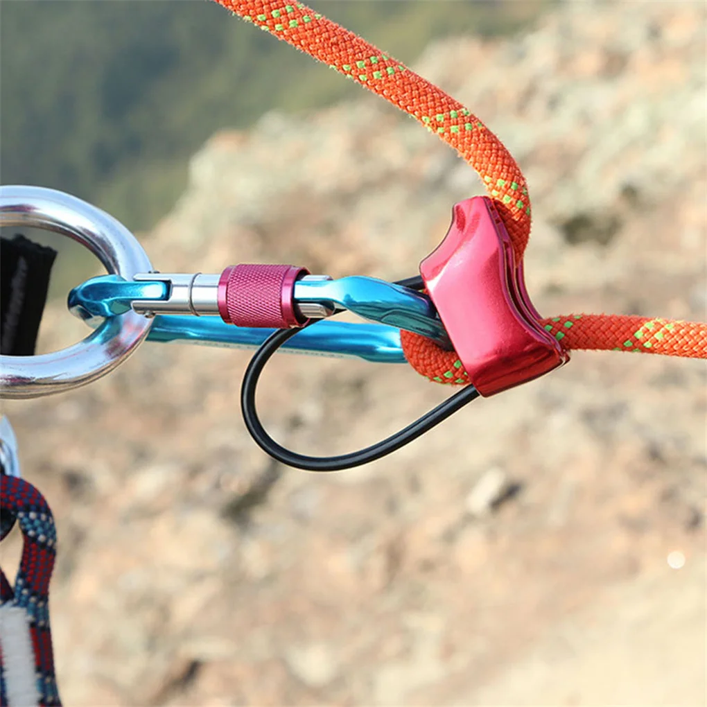 Rock Climbing Belay Rappel Device Safety discensore Gear Downhill Hardware Rescue Hauling Outdoor Equipment Hardware