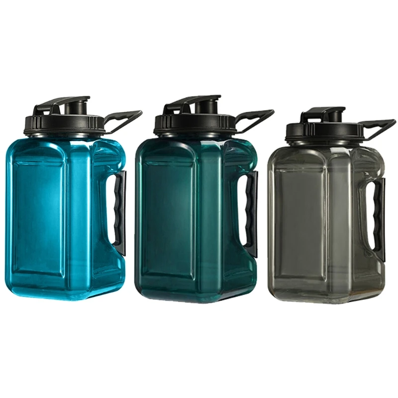 

Portable Sports Kettle for Running 2.4L Large Capacity Water Bottle with Handle No Bisphenol A Plastic Bottle