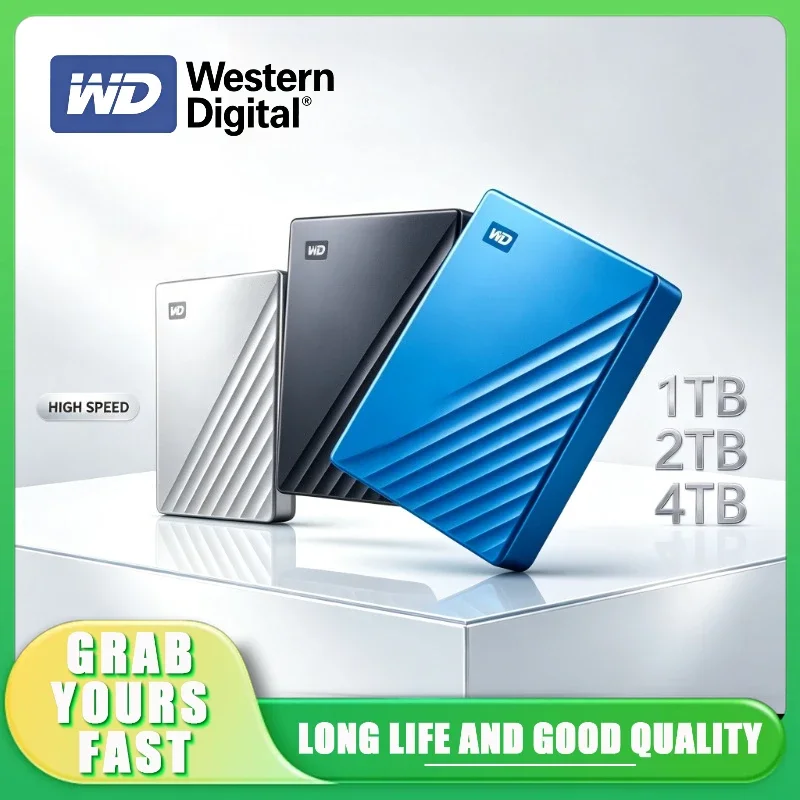 Original WD Elements 1TB 2TB 4TB External HDD Hard Disk Portable External Hard Drive USB 3.0 2.5" For Desktop PC Laptop 2026