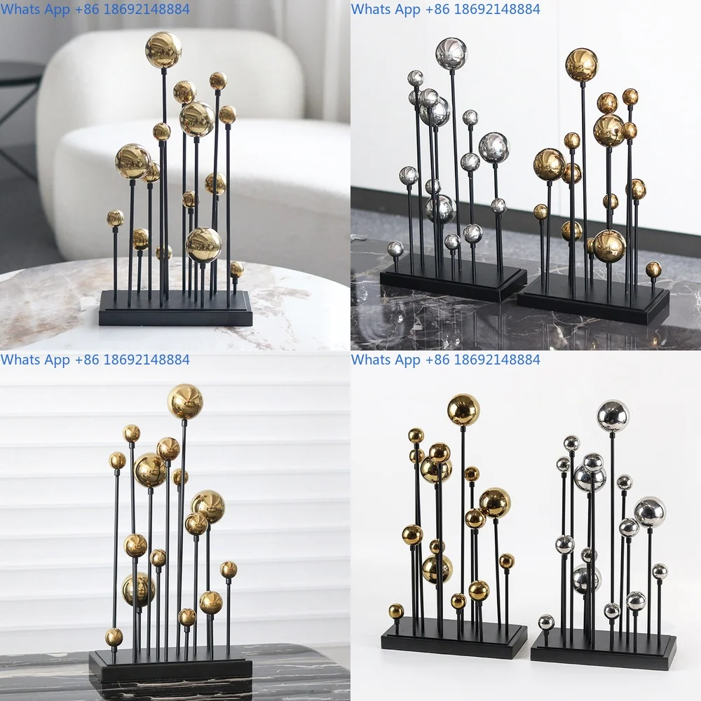 

Luxury Art Balloon Sculpture Home Decor for Living Room Study Desk Entryway Hotel Display