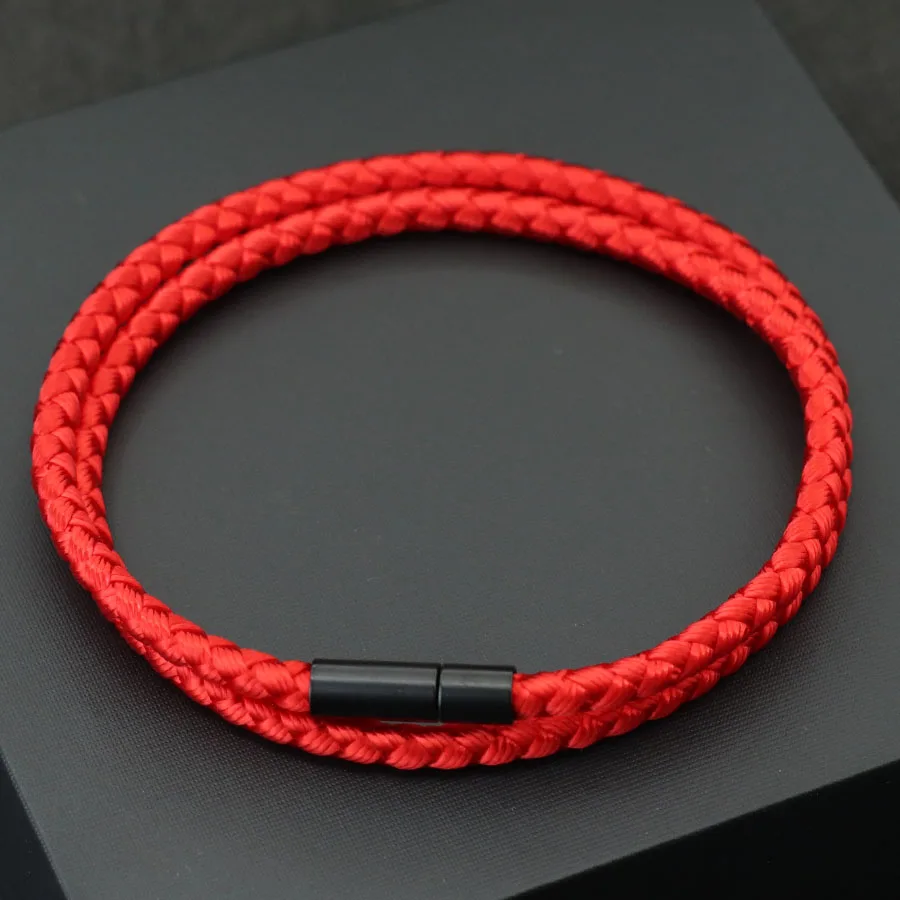 New Minimalist Keel Rope Bracelet For Men Bilayer Wrap Braslet Bangle Homme Nautical Braclet Gifts For Him Pulseria Joias