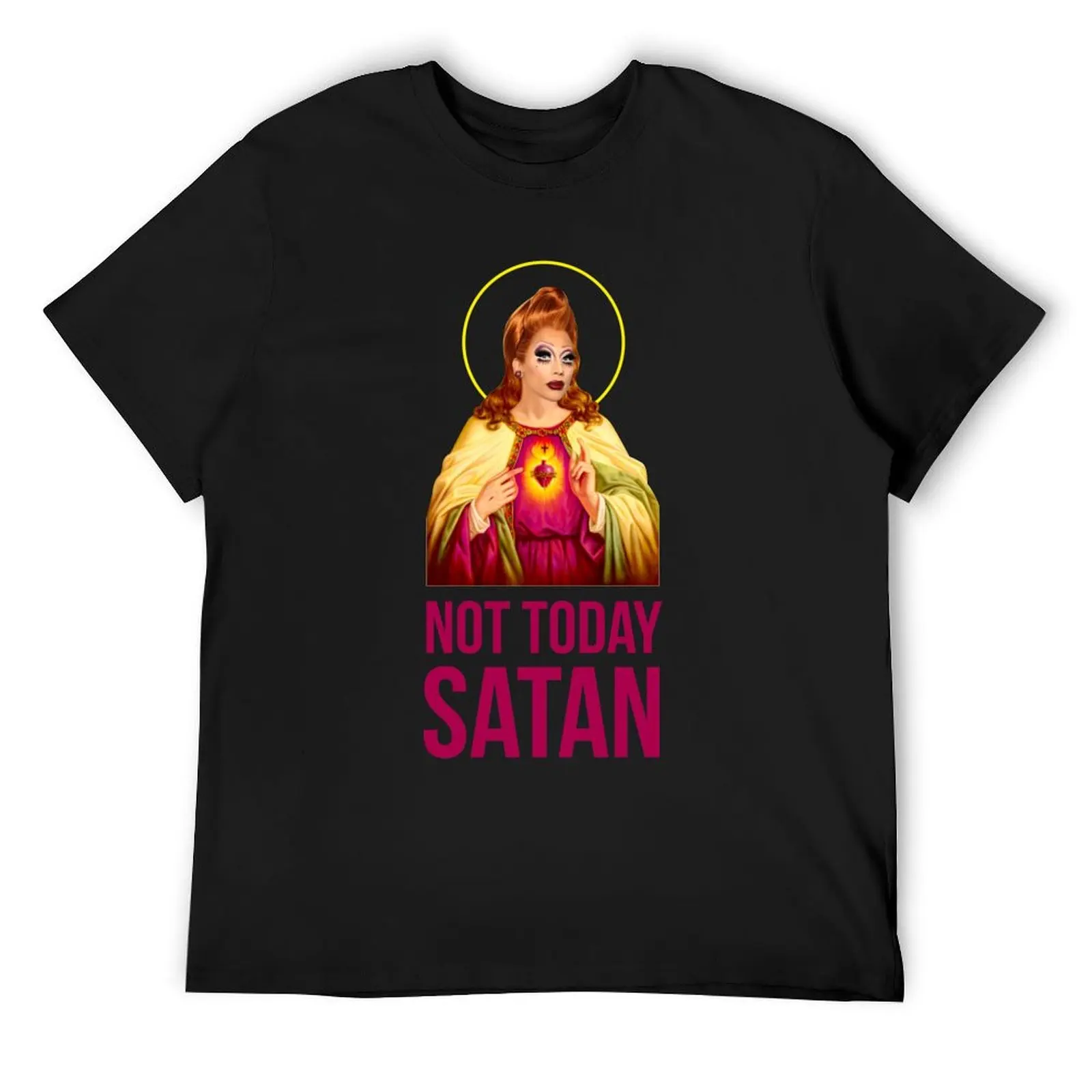 Bianca Del Rio Not Today Satan - Rupaul&x27;s Drag Race Classic T-Shirt valentines clothes graphic tee shirt shirts men graphic