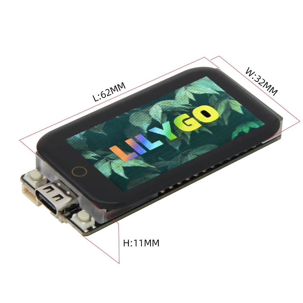 LILYGO T-Display-S3 ESP32-S3R8 Dev Board, 1.9