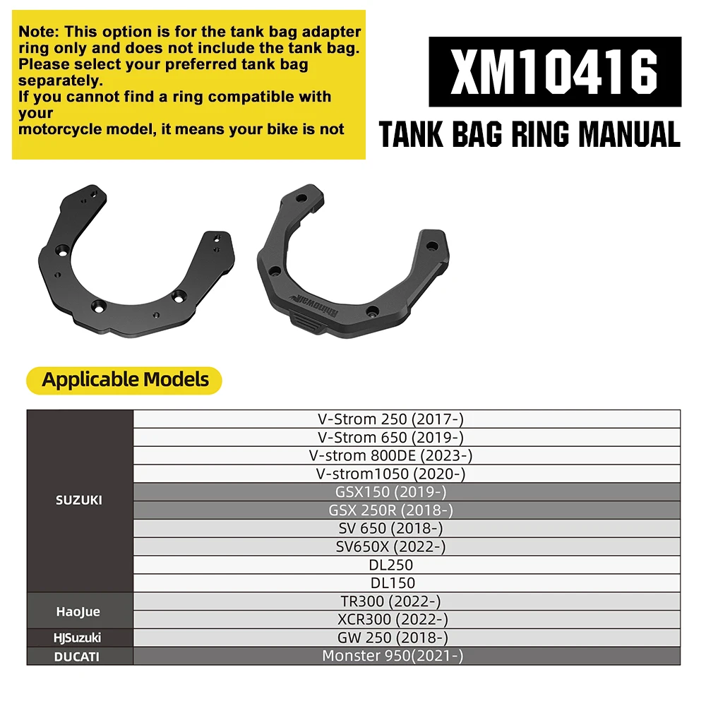 Rhinowalk Motorfiets Magneet Tanktas 6.5L Waterdicht Snel Ontkoppelbaar Anti-diefstal Tas Met Regenhoes Voor BMW SUZUKI KTM CFMOTO