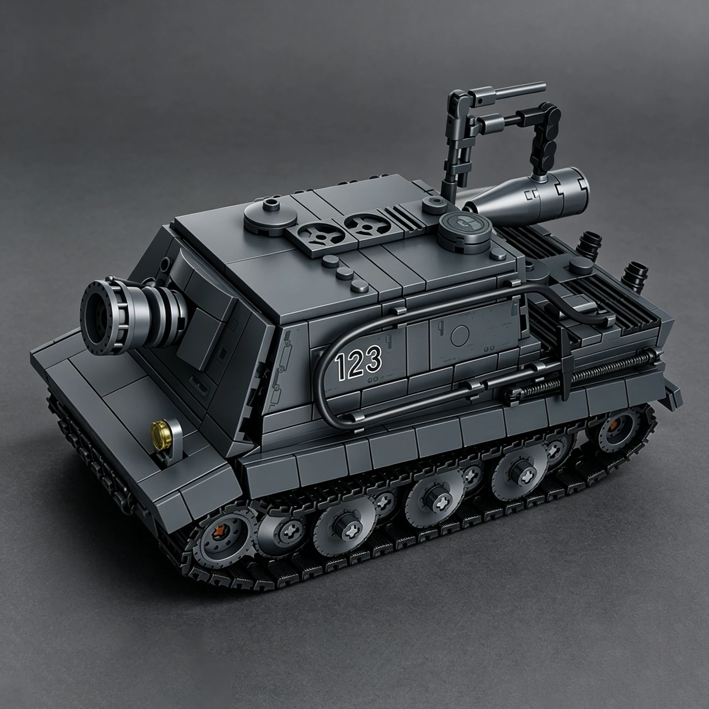 

Советская танковая пушка-монстр «Штурм-Тигр»: Конструктор-модель немецкой самоходной штурмовой пушки «Штурм-Тигр»