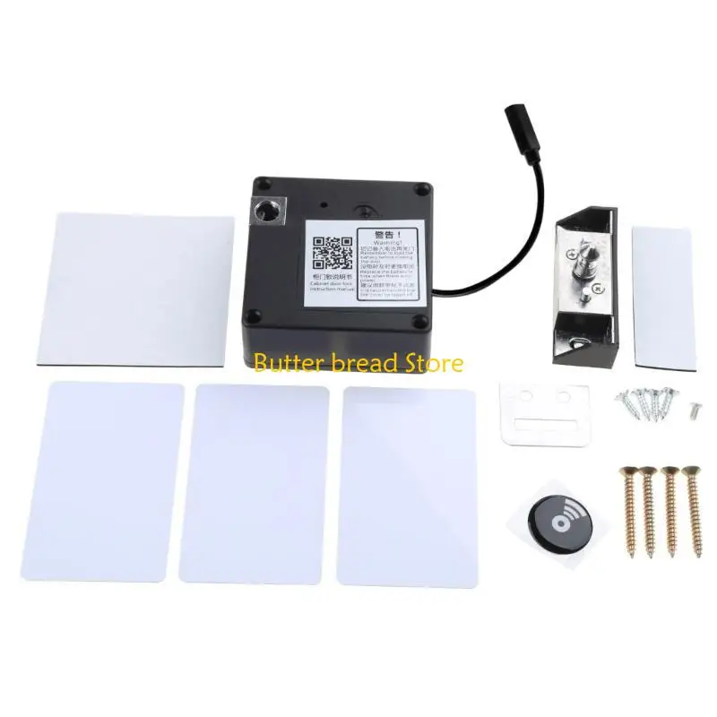 W89C Cabinet Invisible Electronic RFID Lock Keyless Drawer Door Locks L