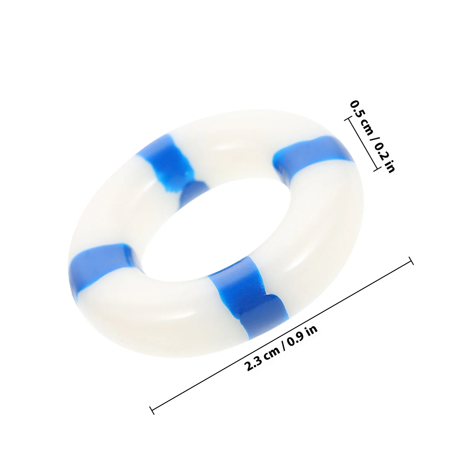 Anneau de sauvetage décoratif en résine, 10 pièces, anneau de natation, fenêtre murale suspendue pour café, Restaurant, Bar, boutique, thème marin, décoration de maison