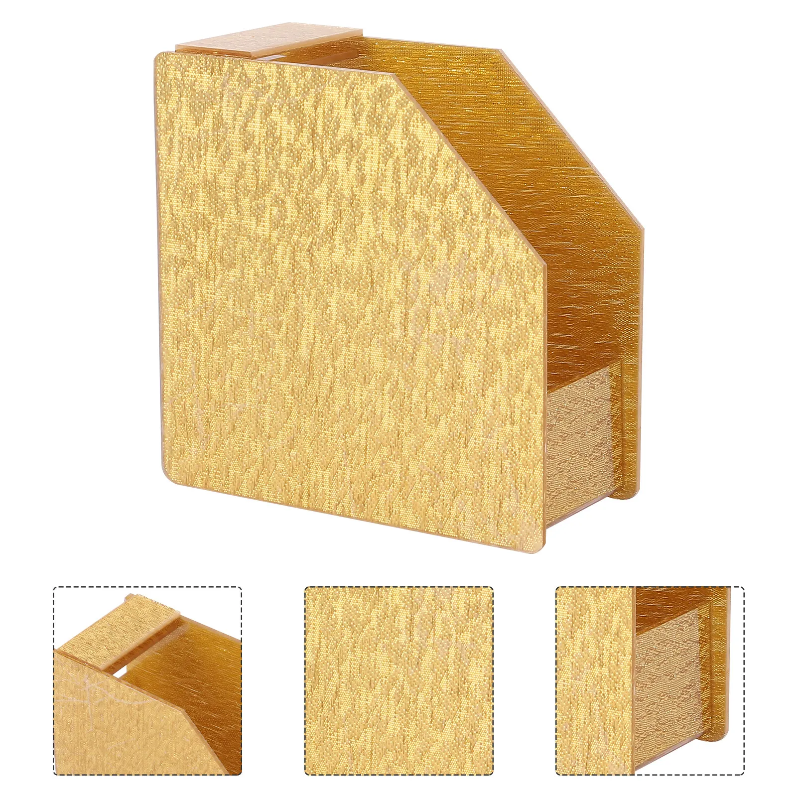 

Nail Art Paper Holder Acrylic Storage Case Durable Manicure Remover Paper Wipe Organizer Practical for Nail Training Home Salon