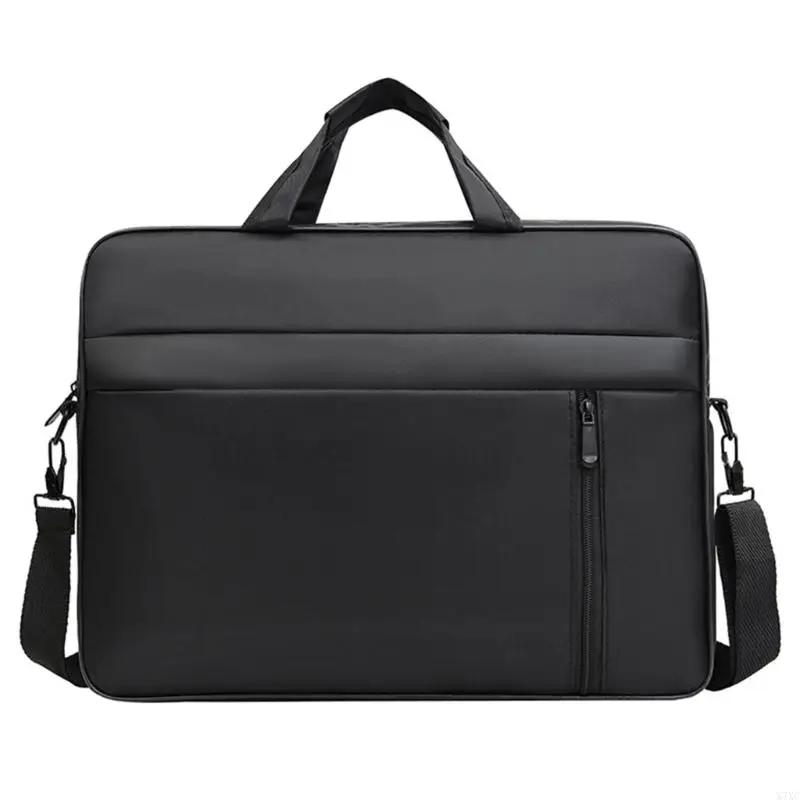 

X7XC 15.6 In Laptop Bag Notebooks Handbag Shoulder Bag Business Crossbody Bag