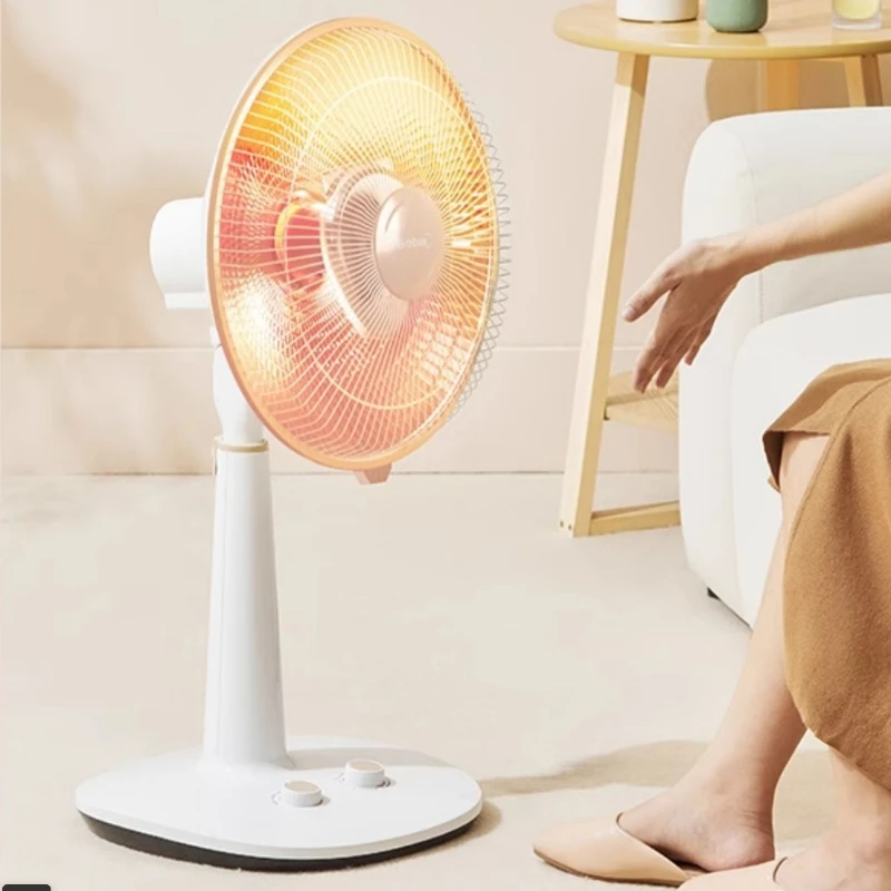 

Электрический нагревательный вентилятор Midea, небольшой солнечный обогреватель, вертикальный темный свет для бытового обогревателя