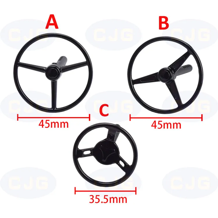 RC Steering Wheel Decor For 1/10 Crawler SCX10 90046 RR10 TRX4 D90 D110 Scale Realistic Interior Cosmetic Upgrade Parts