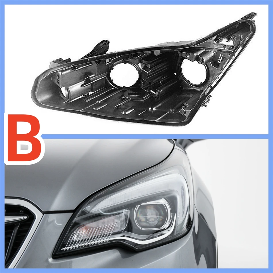 

Pop For Buick Envision 2014 2015 2016 2017 Car Headlights Rear Bottom Black Replacement Base