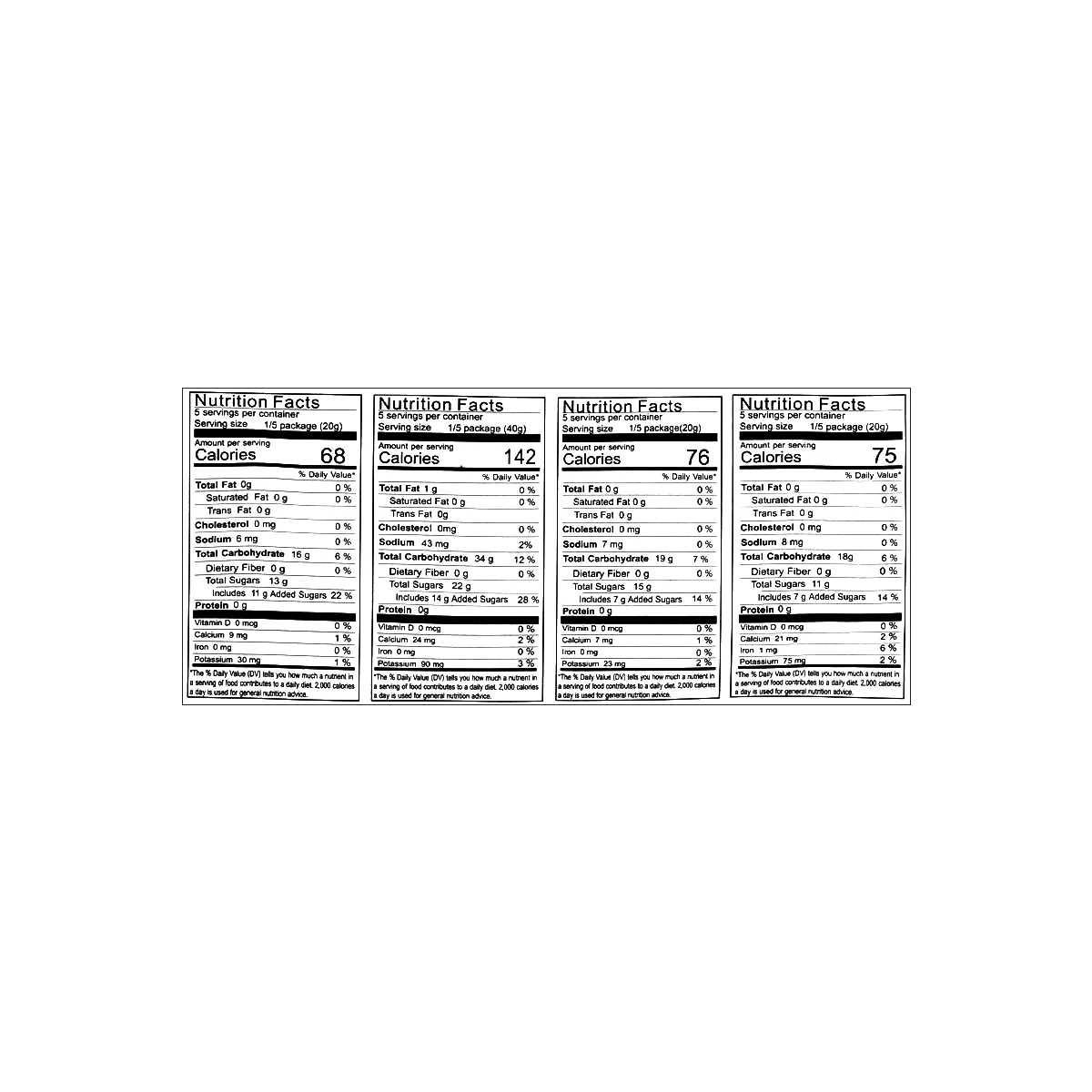 BESTORE Assorted Hawthorn Snacks, Saudáveis e Deliciosos Deleites de Frutas Secas, Cada, 500g, 4 Pacotes