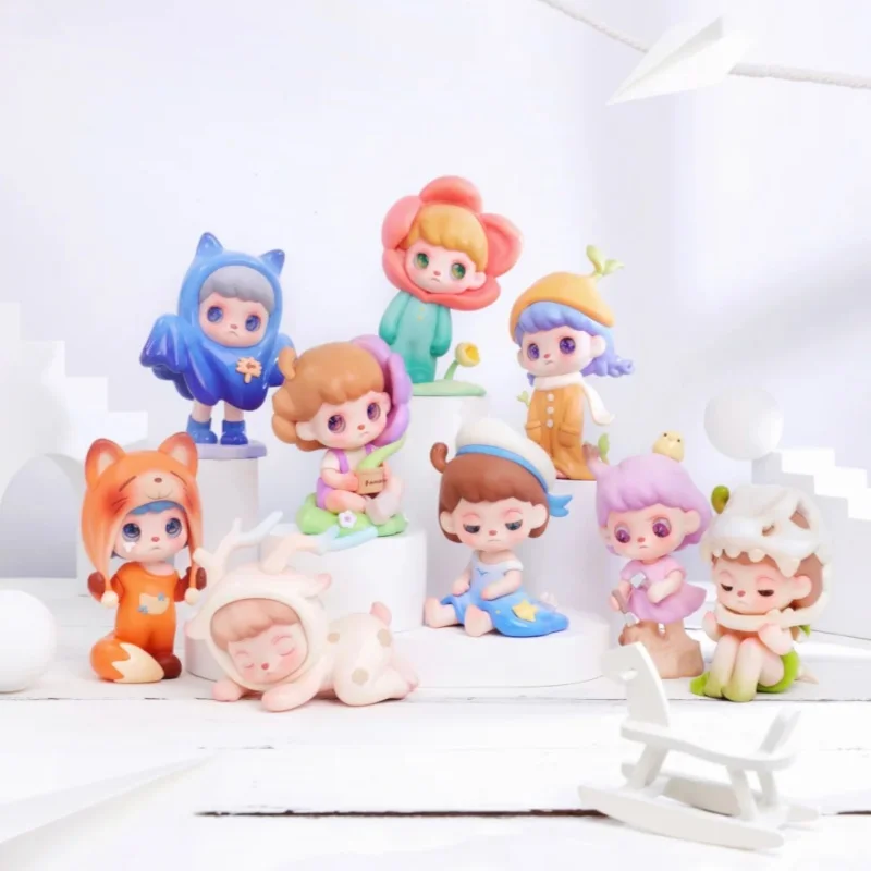 

In Stock Genuine Tntspace Amo Anmoo Listen Series Blind Box Handheld Cute Trendy Play Desktop Ornament Doll Fan'S Kawaii Gifts