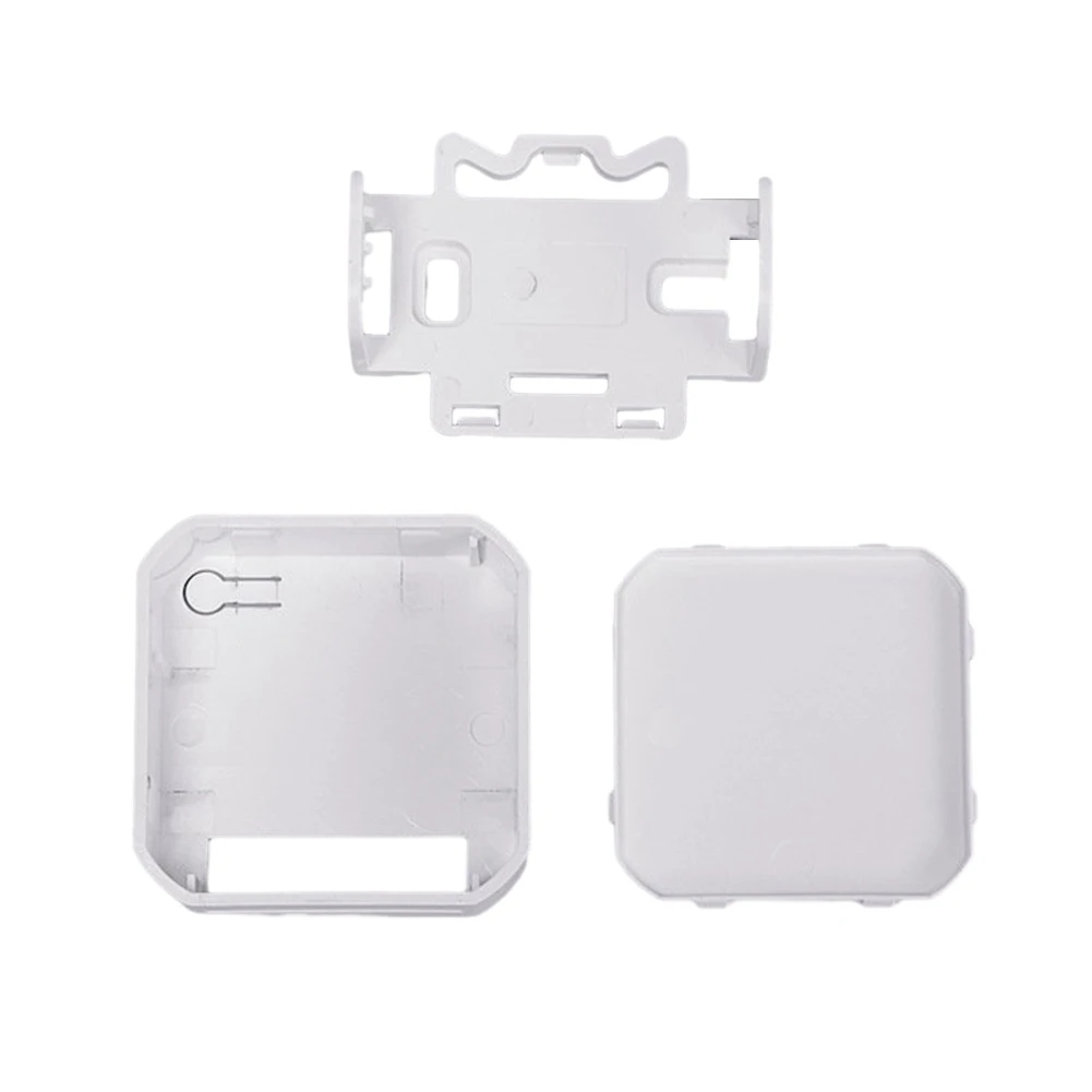 Carcasa de interruptor WIFI inteligente con Graffiti oculto para Control Dual y convertidor, carcasa de disyuntor, 50x45x20mm, 40x40x20mm