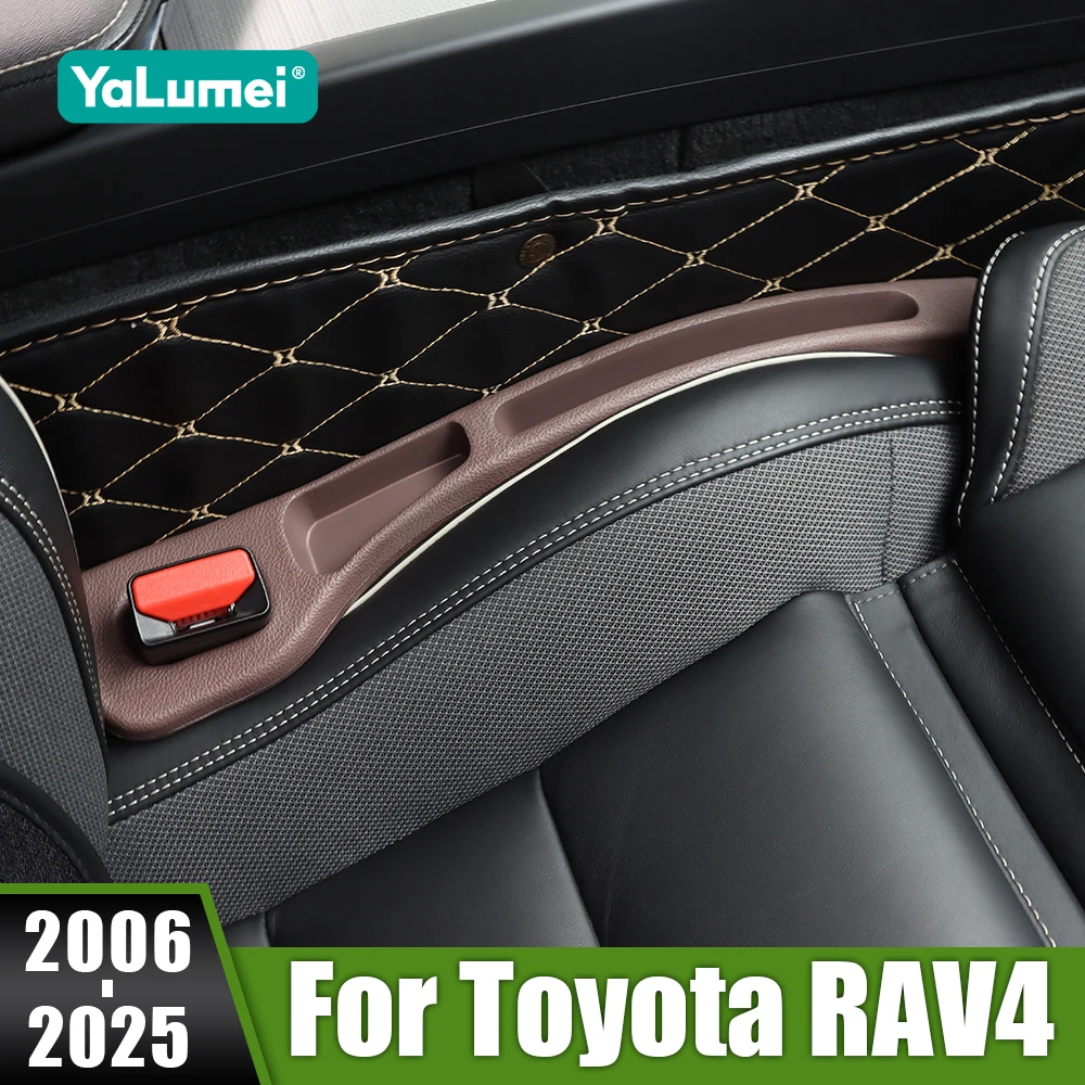 

For Toyota RAV4 XA30 XA40 XA50 RAV 4 Hybrid 2006-2025 Car Seat Gap Storage Strip Bendable Leak Proof Filler Strip Accessories