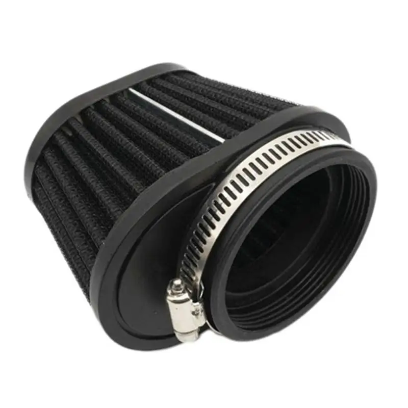 

M45K-Car Motorcycle 51Mm 2Inch Universal Round Tapered Air Filter Intake Filter 1 Pcs