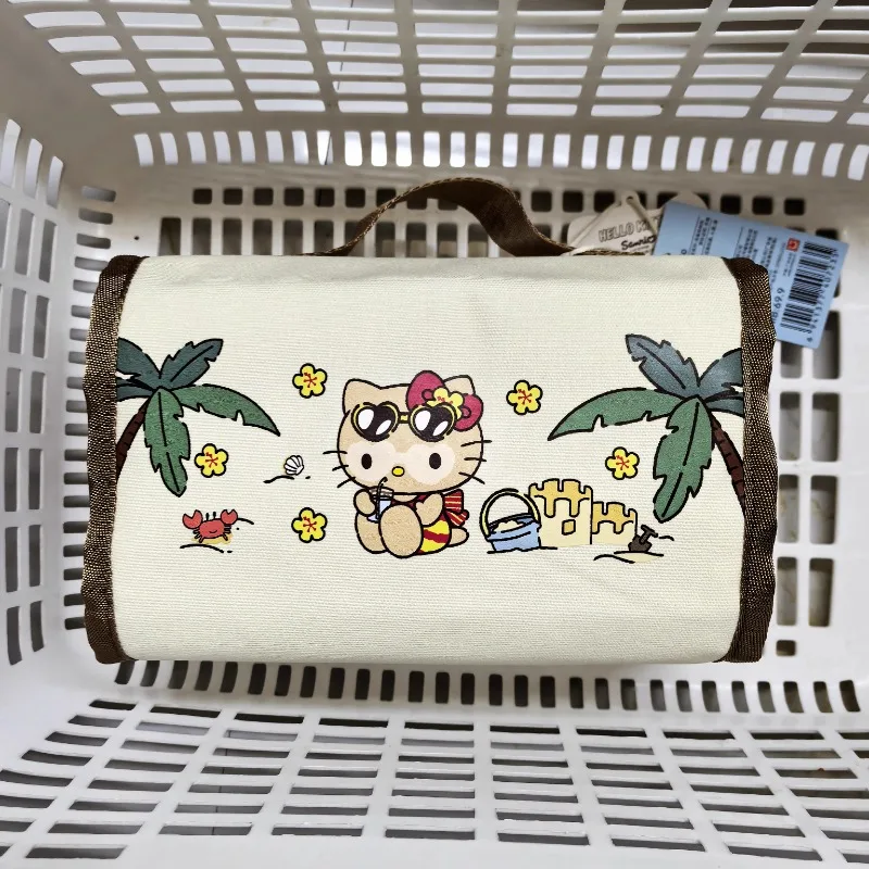 

Hello Kitty Cute Toilet Storage Bag Fashion Girl Heart High Beauty Makeup Bag Travel Portable Bag Women Accessories Wholesale