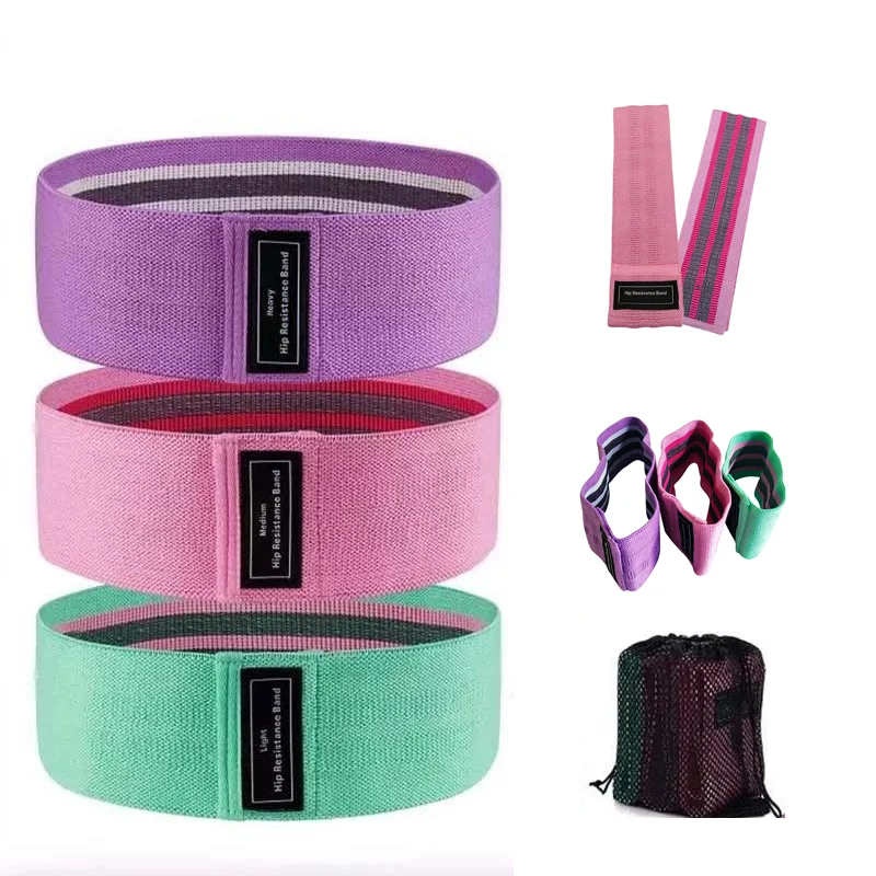1PC Squat Stretch Resistance Band Hip Fitness Training Tension Band Yoga Exercise Training Band Portable Exercise Equipment Home image 5