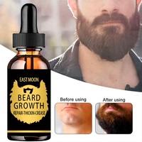 Natural Effective Beard Growth Essential Oil Enhancer Nutrient Oil for Man Home Beard Growth Liquid Hair Loss Treatment Products