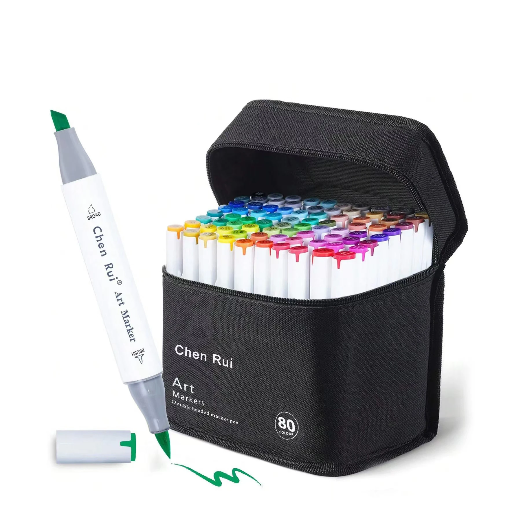 

168/120/100/80/60/48 Colors Alcohol Markers, Dual-Tip Permanent Art Markers for Adult/Student Coloring,Back to School Supplies